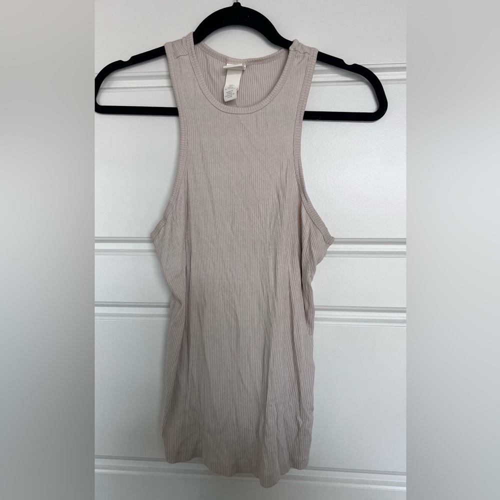 Ribbed racerback tank